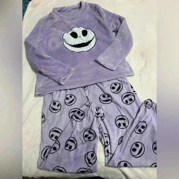 Disneys Nightmare Before Christmas Jack Skellington Pajama Set size Medium - Picture 1 of 13
